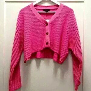 Pink Crop Sweater Forever 21💕